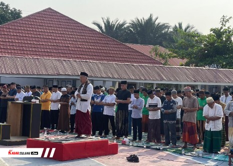 Rutan Mamuju Gelar Shalat Istisqa Bareng Penyuluh Agama, Ajak Warga Bijak Pakai Air di Tengah Kekeringan