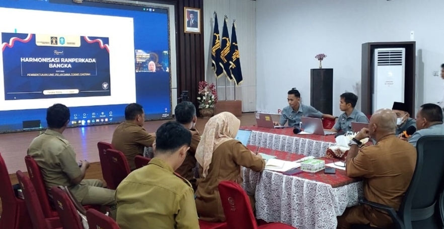 Kanwil Kemenkum Babel Harmonisasi Ranperkada UPTD Kabupaten Bangka, Pastikan Regulasi Tidak Bertentangan dengan Aturan Pusat