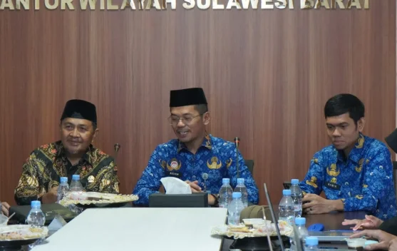 Kanwil Kemenkum Sulbar Harmonisasikan Dua Raperda Prioritas, Bahas Kewenangan Ruang Laut 12 Mil