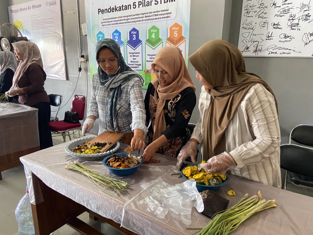 Pemdes Kesambi Kudus Gandeng UMK dan Kemensos Luncurkan Gerakan Ecohealth, Sasaran Siswa Sejak Dini