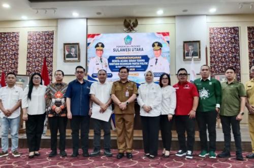 Pemprov Sulut Salurkan Rp1,753 Miliar Bantuan Keuangan ke 9 Partai Politik