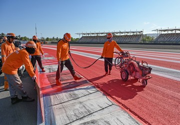 Jelang MotoGP Indonesia 2026, Sirkuit Mandalika Mulai Dipoles