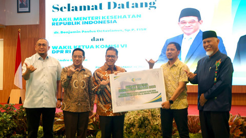 Andre Rosiade Serahkan Sumur Bor 124 Meter, RSUP M. Djamil Tak Lagi Andalkan 24 Tangki Air