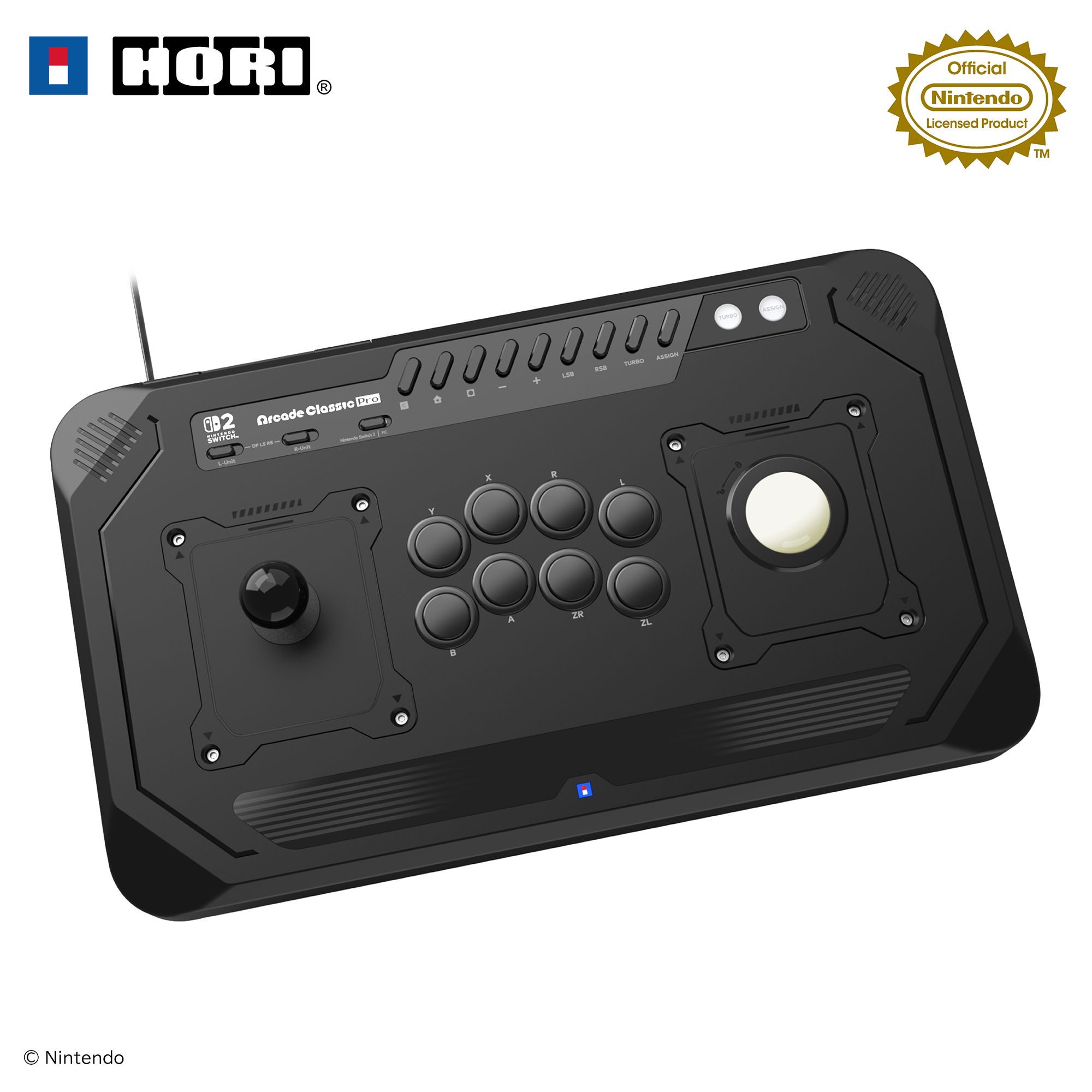 HORI Arcade Classic Pro Hadir untuk Switch 2, Bisa Ganti 4 Modul Kontrol