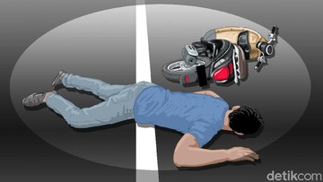 Pemotor Tewas di Puncak Bogor Usai Tabrak Honda Scoopy Saat Balap Liar