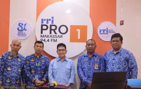 Ketua PWI Sulsel Suwardi Thahir Paparkan Program Kerja 2026-2031 di Dialog RRI Makassar