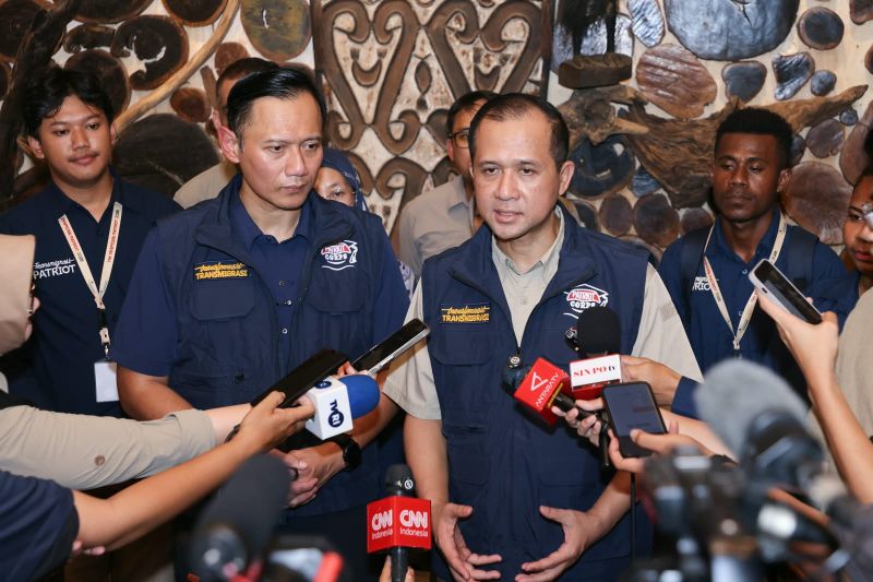 Kementrans Perkuat Sinyal dan Air Bersih di Kawasan Transmigrasi Lereh Papua