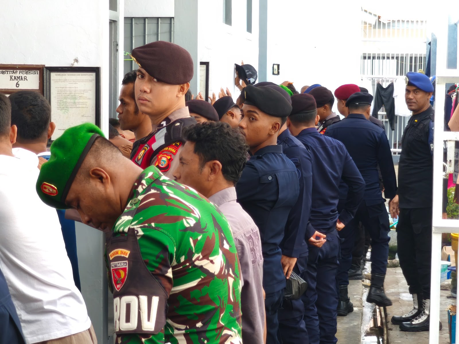 Rutan Soasio Tidore Geledah Blok Hunian dan Tes Urine Warga Binaan hingga Petugas, Libatkan BNN dan Polresta