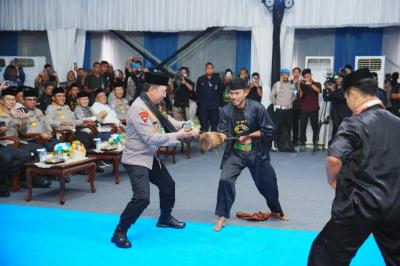Kapolri Ajak Jawara Banten Jaga Kamtibmas, Minta Balai Silat Dibangun di Tiap Kabupaten