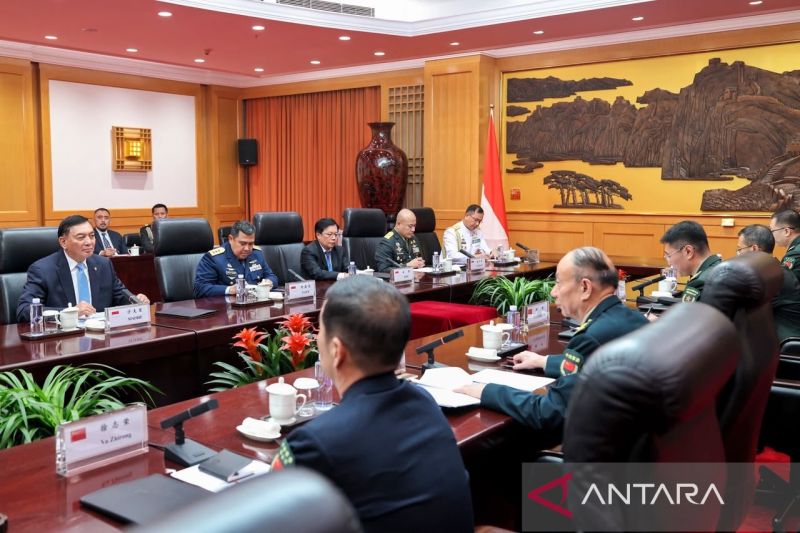 Kerja Sama Pertahanan, Menhan Sjafrie Temui Wakil Ketua CMC China