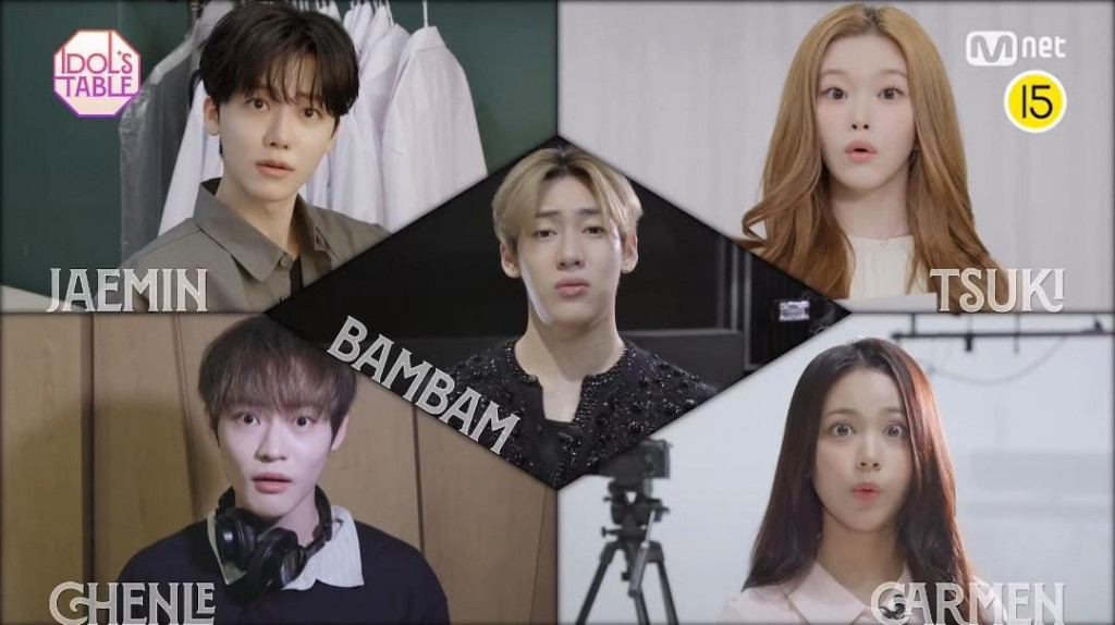 Carmen Hearts2Hearts Bawa Kuliner Indonesia di Variety Show IDOL'S TABLE