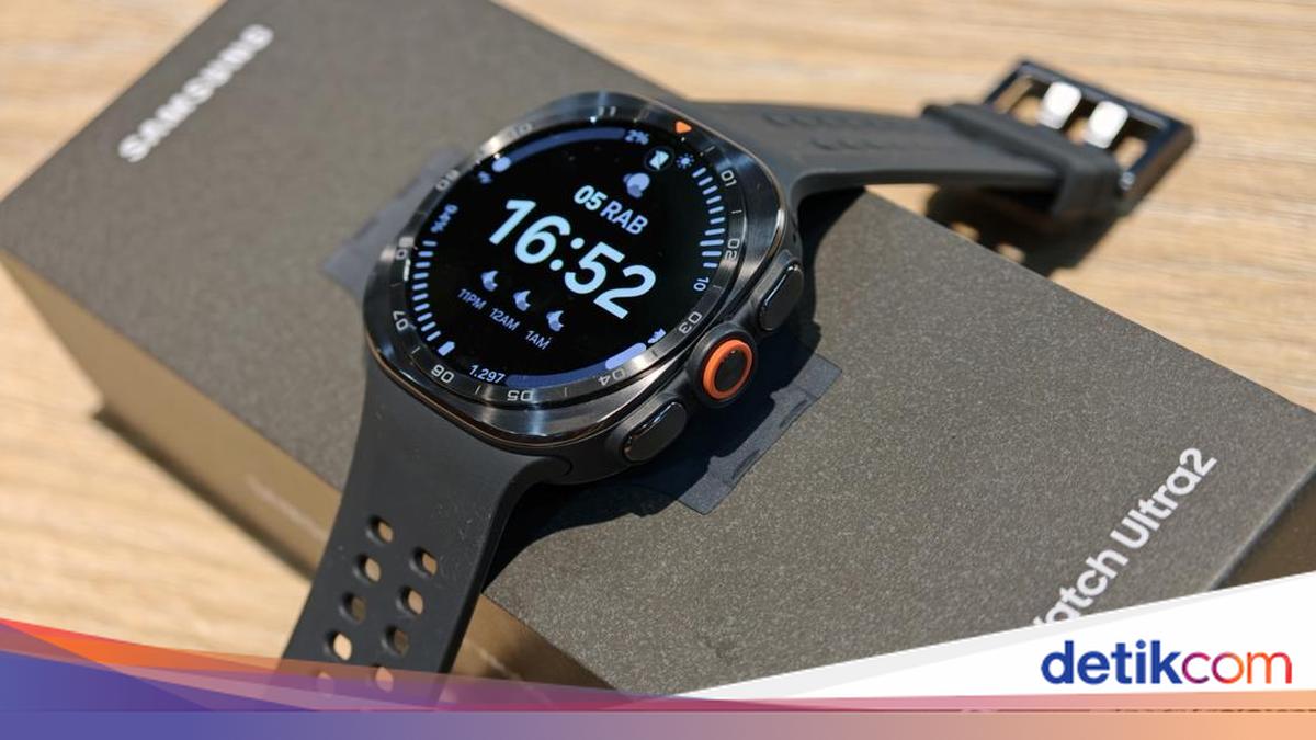 Review Samsung Galaxy Watch Ultra 2: Baterai 800 mAh, Layar 5.000 Nit