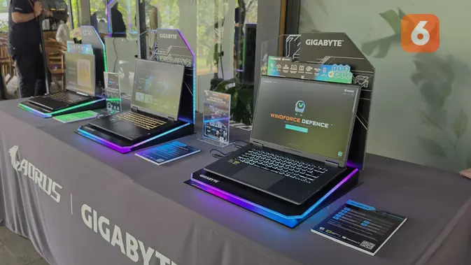 GIGABYTE Kembali ke Indonesia, Bawa 4 Laptop Gaming Berbasis AI