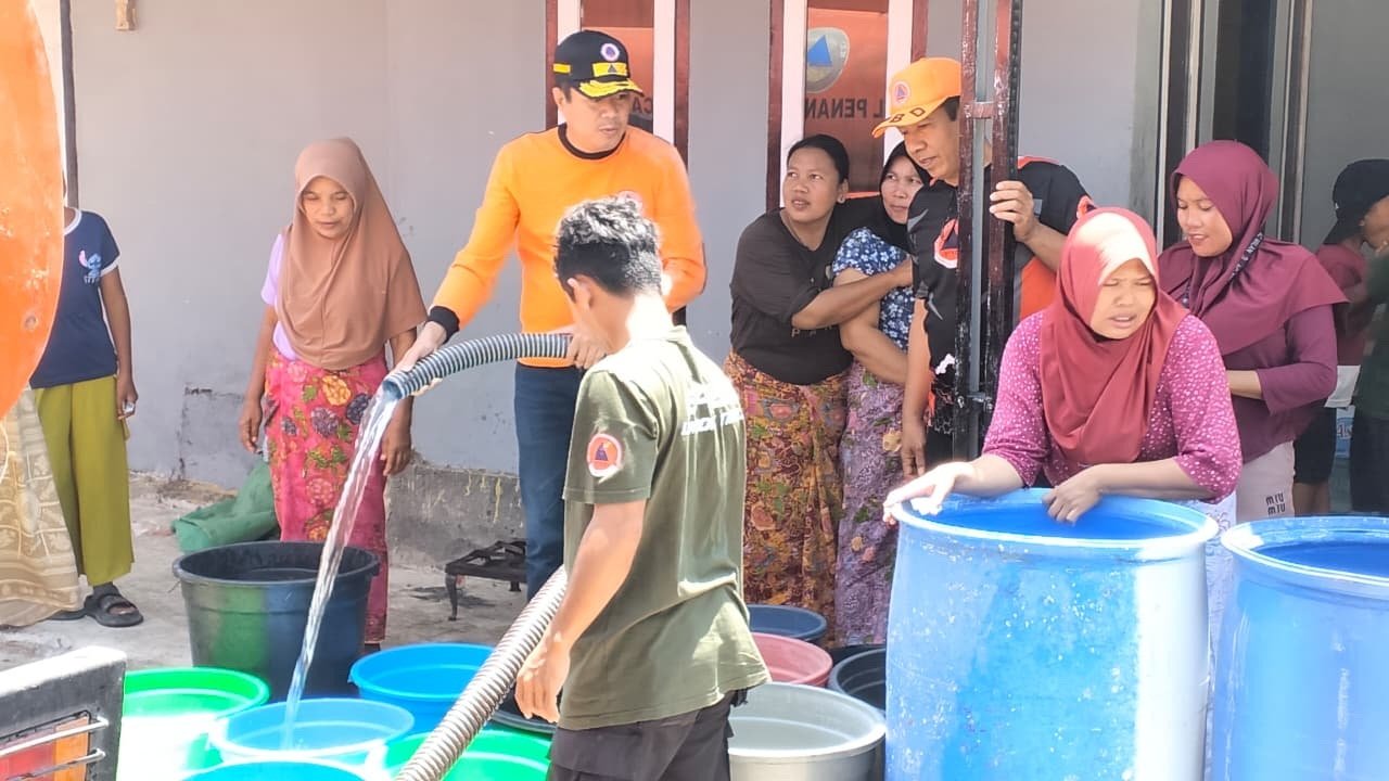 19.558 Jiwa di Enam Desa Lombok Timur Krisis Air Bersih, BPBD Salurkan 30 Tangki