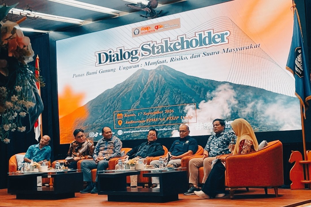 Pro-Kontra Panas Bumi Gunung Ungaran, FISIP Undip Semarang Gelar Dialog Manfaat, Risiko, dan Suara Warga