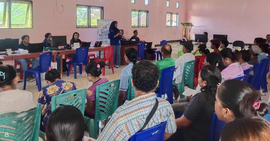 BPJS Keliling Layani 61 Warga Kormomolin, Aktivasi PBI JK hingga Edukasi Aplikasi Mobile JKN