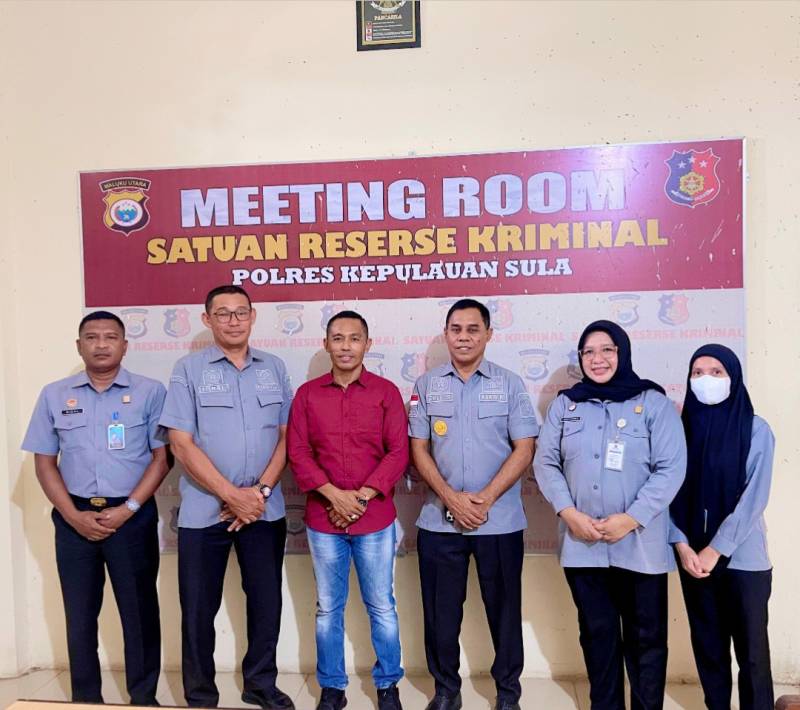 Kanwil Kemenkum Maluku Utara Petakan Potensi Pelanggaran KI di Kepulauan Sula Bersama Polres