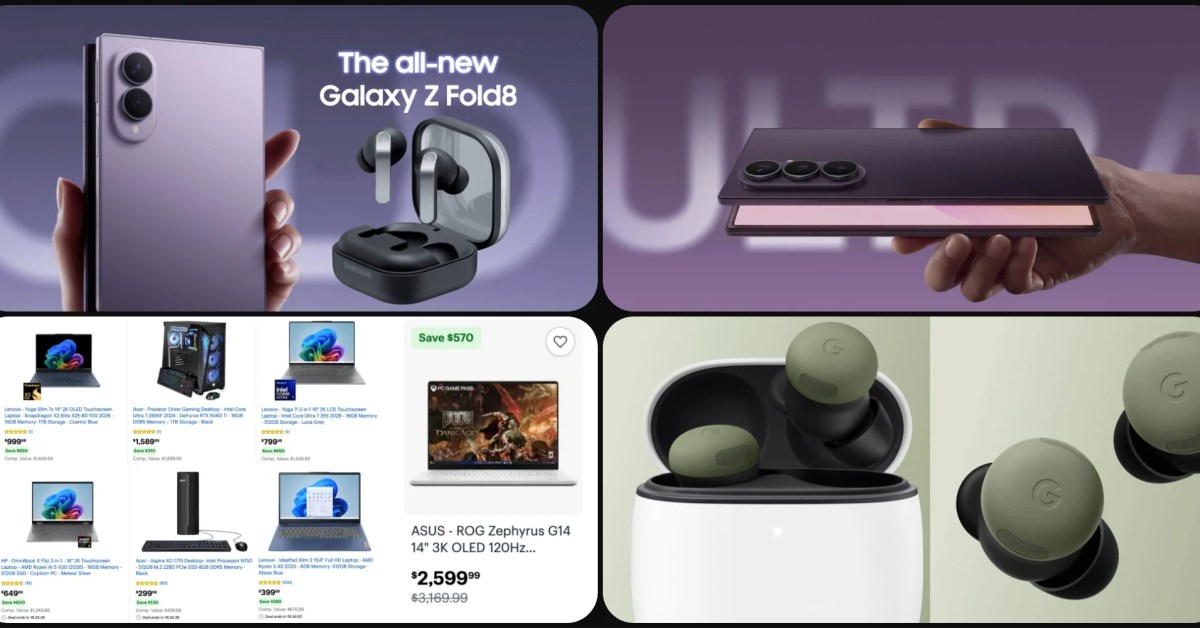 Galaxy Z Fold 8 Diskon hingga USD 577, Best Buy Obral Copilot+ PC