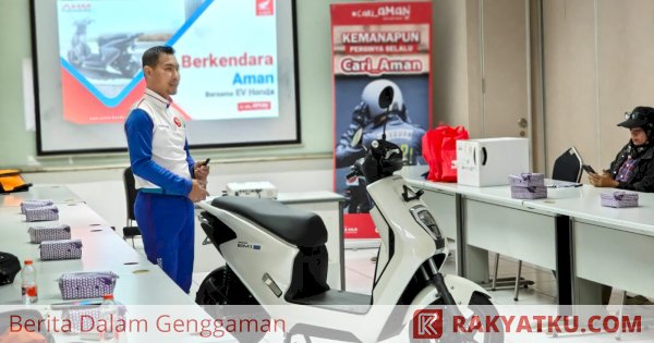 Motor Listrik Honda di Makassar Kian Diminati, Instruktur Asmo Sulsel Ingatkan 4 Penyesuaian Wajib Sebelum Berkendara