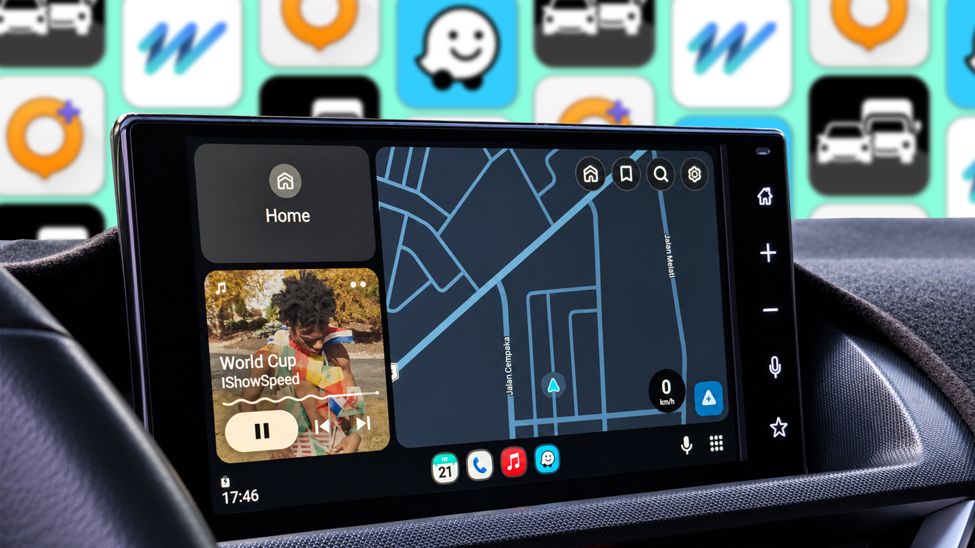 Waze Kalahkan Google Maps di Jalan Padat, Ini Hasil Uji 4 Aplikasi Navigasi Android Auto