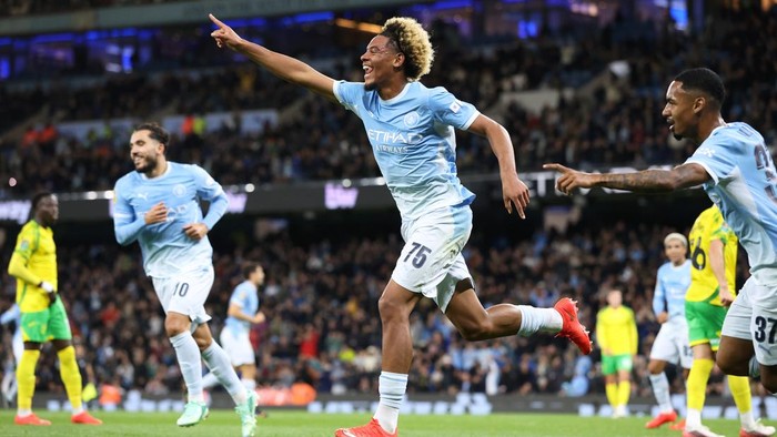 Man City Hajar Norwich 5-0 di Carabao Cup, Melaju ke Putaran Keempat Hadapi Brighton