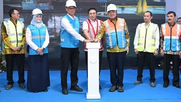 PLN-Pelindo Resmikan OPS 1 MVA di Tanjung Priok, Uji Coba Hemat BBM 700 Liter