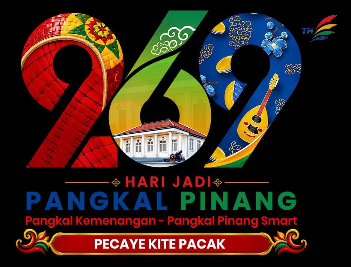 Sejarawan Babel Soroti Logo HUT ke-269 Pangkalpinang Buatan AI, Sebut Tak Cerminkan Kearifan Lokal