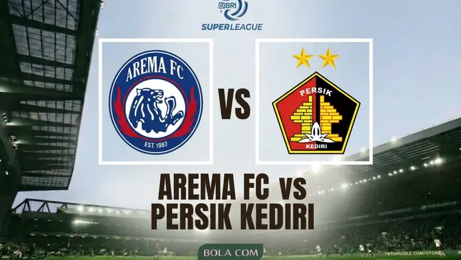 Arema FC Vs Persik Kediri: Jadwal, Siaran Langsung, dan Link Live Streaming