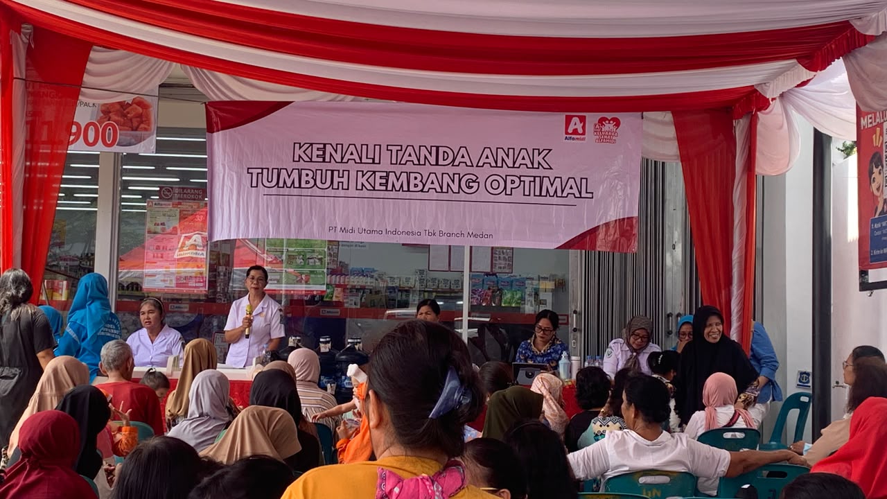 Tumbuh Kembang Anak Balita: Alfamidi Edukasi 150 Keluarga di Simalungun