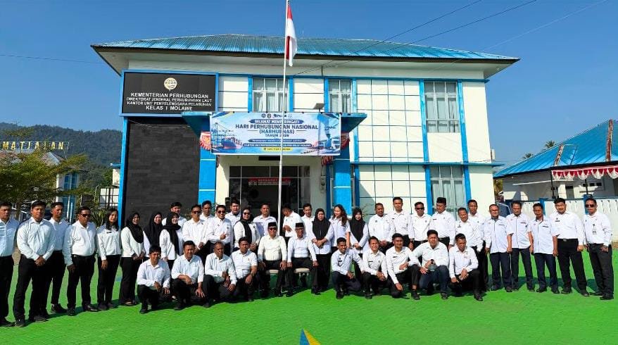 UPP Molawe Peringati Harhubnas 2026, Tekankan Keselamatan Transportasi Laut di Sulawesi Tenggara
