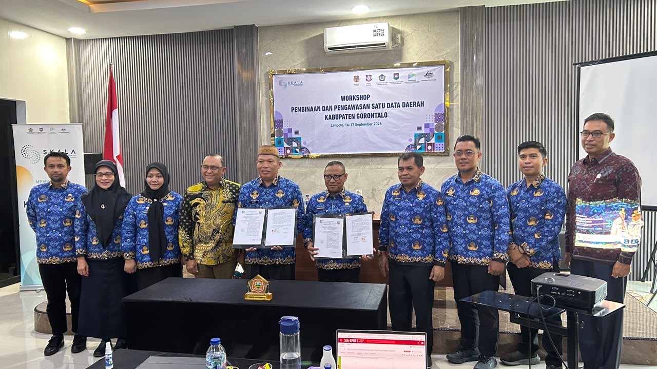 Pemprov Gorontalo Dorong Integrasi Pos-ST dan PENTAGON dalam Satu Ekosistem Data Daerah