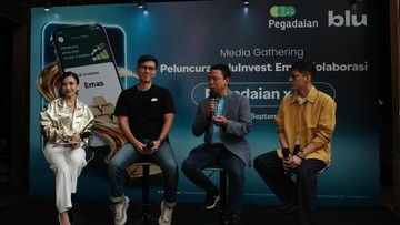 bluInvest Emas BCA Digital-Pegadaian Mulai Rp10 Ribu, Bidik Habit Anak Muda