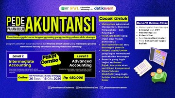 Kelas Intermediate Accounting Dibuka, Pendaftaran Ditutup 25 September 2026
