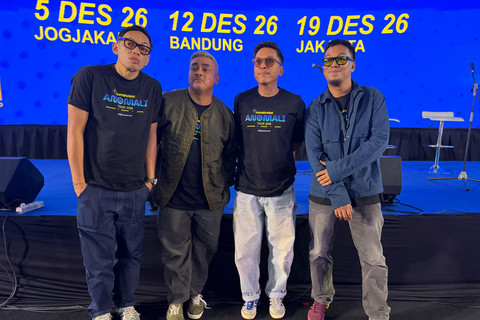 Rumahsakit Gelar Anomali Tour 2026 di Yogyakarta, Bandung, Jakarta