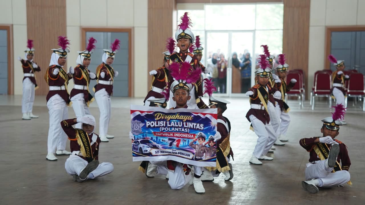 17 SD di Penajam Paser Utara Ikuti Lomba Polisi Cilik, Juara Pertama Wakili PPU ke Tingkat Kaltim
