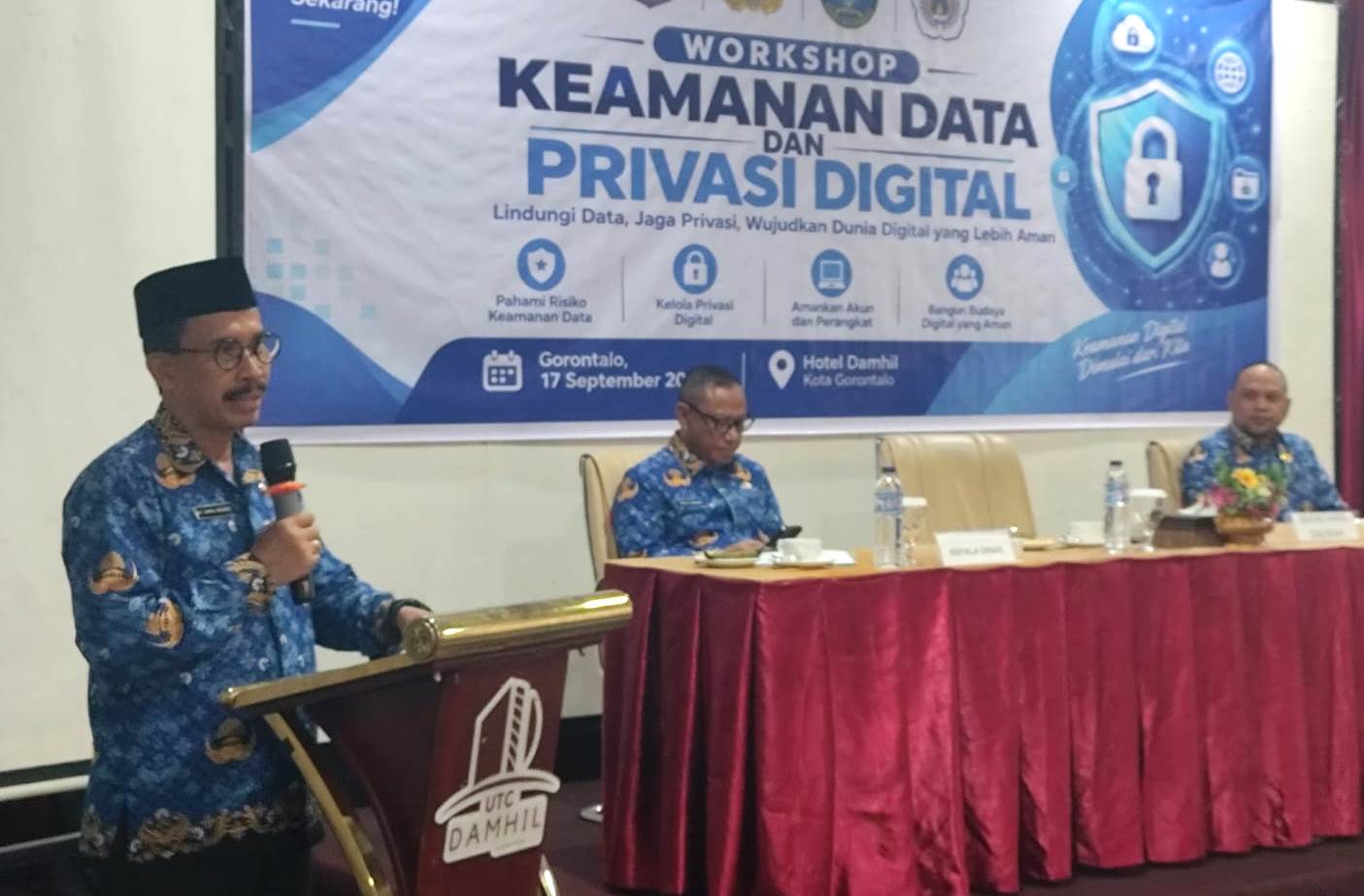 Pemprov Gorontalo Gelar Workshop Keamanan Data, 50 Mahasiswa UNG Dilatih Cegah Phising dan Ransomware