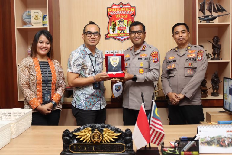 Kapolres Nunukan AKBP Ruslaeni Terima Kunjungan BNI KC Nunukan, Bahas Penguatan Koordinasi Keamanan