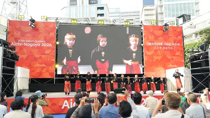 Diaspora Indonesia di Nagoya Dukung Atlet Asian Games 2026 Lewat Pertunjukan Budaya