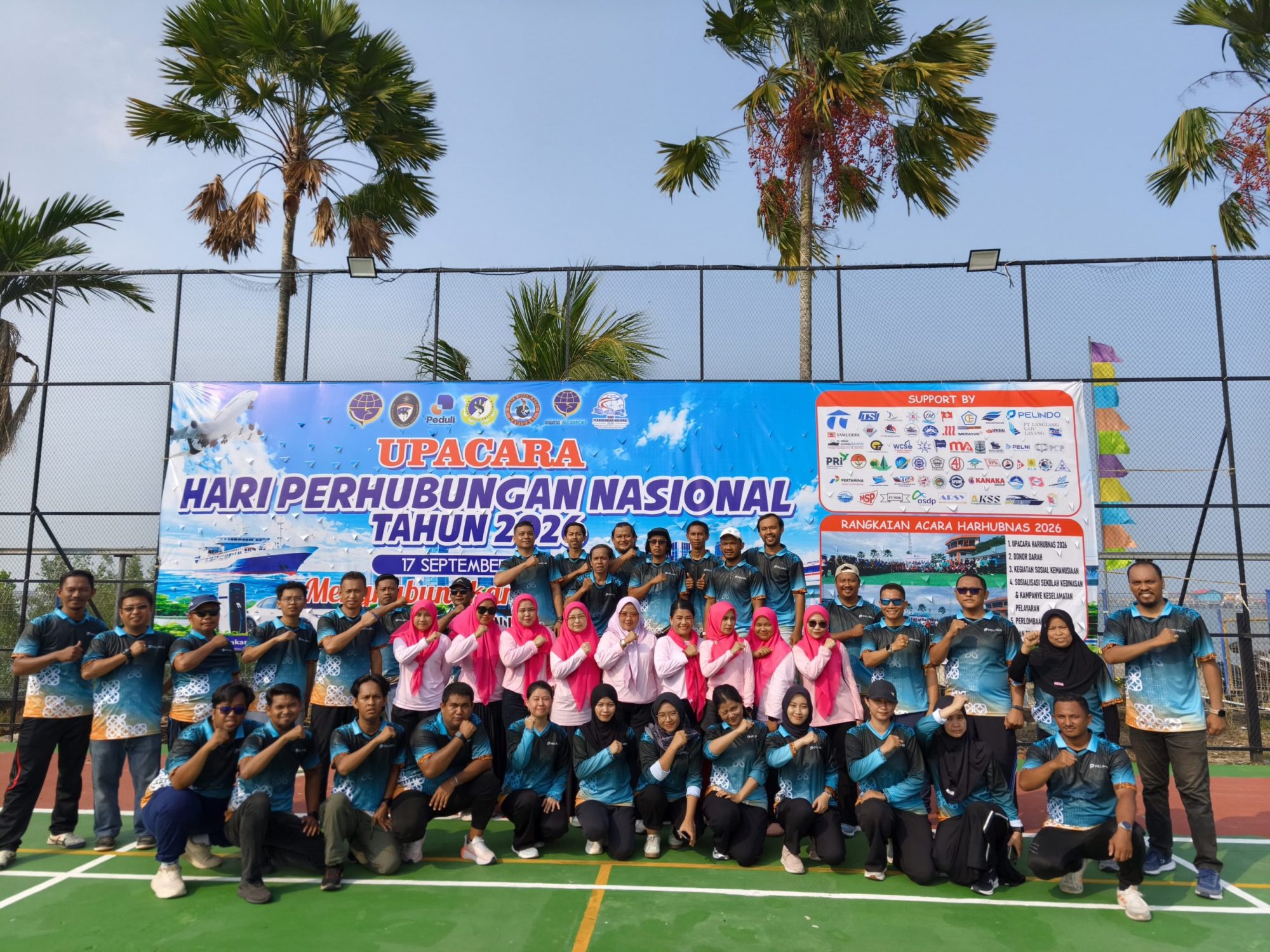 Pelindo TPK Tarakan Ikut Semarakkan Harhubnas 2026, Ikuti Lomba Tradisional hingga Upacara Bendera Gabungan