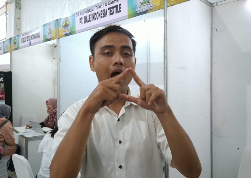 45 Pencari Kerja Disabilitas Ikuti Job Fair MTQ Nasional XXXI di Semarang, 36 di Antaranya Rungu-Wicara
