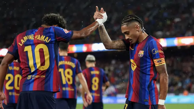 Barcelona Cetak 28 Gol dari 6 Laga, Rekor 121 Gol Real Madrid di Ujung Tanduk