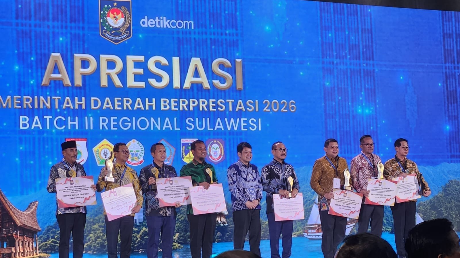 Pemprov Sulbar Raih Terbaik 2 Program 3 Juta Rumah, Bawa Hadiah 250 Unit Rumah Senilai Rp 5 Miliar
