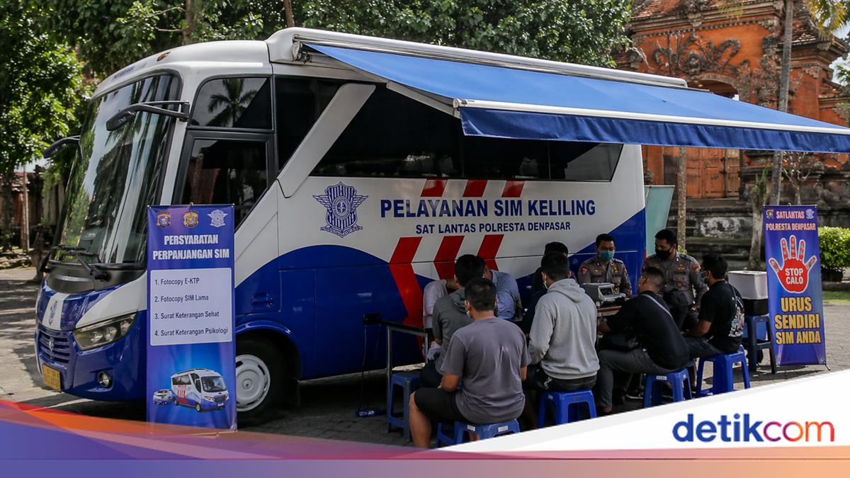 SIM Keliling Bali Hadir di Tabanan dan Badung Hari Ini, Cek Lokasi dan Biaya Perpanjangan