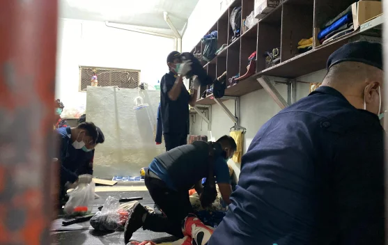 BNNP Sulteng dan Ditjenpas Geledah Rutan Kelas IIA Palu, Seluruh Warga Binaan Jalani Tes Urine