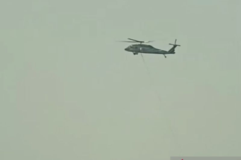 Karhutla TN Berbak Meluas, Helikopter Waterbombing Dikerahkan