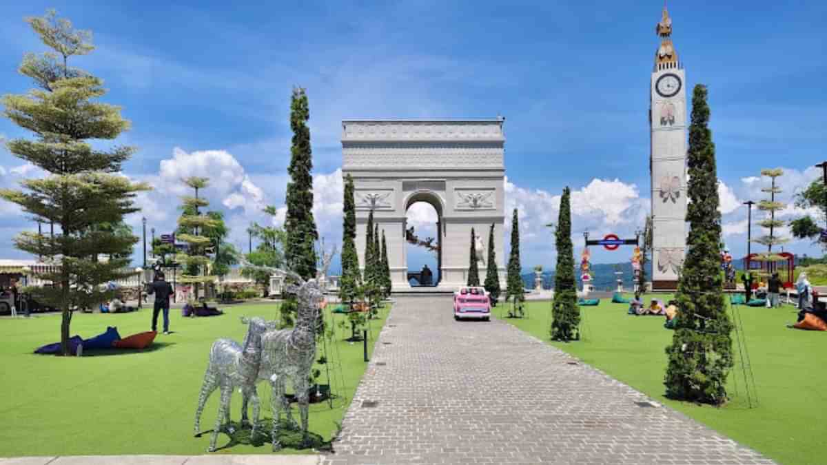 Pictniq Land Jogja di Patuk Gunungkidul, Keliling Dunia Sehari Plus Offroad