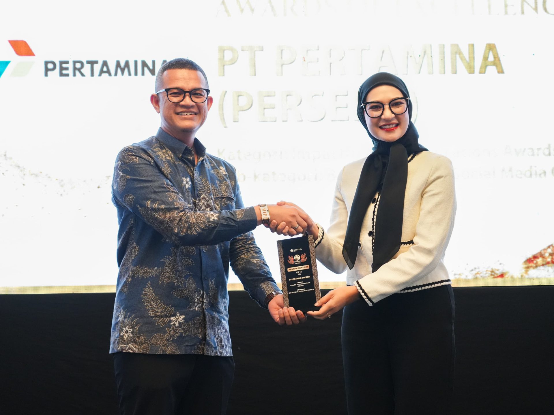 Pertamina Raih Best Digital and Social Media Campaign IABC 2026