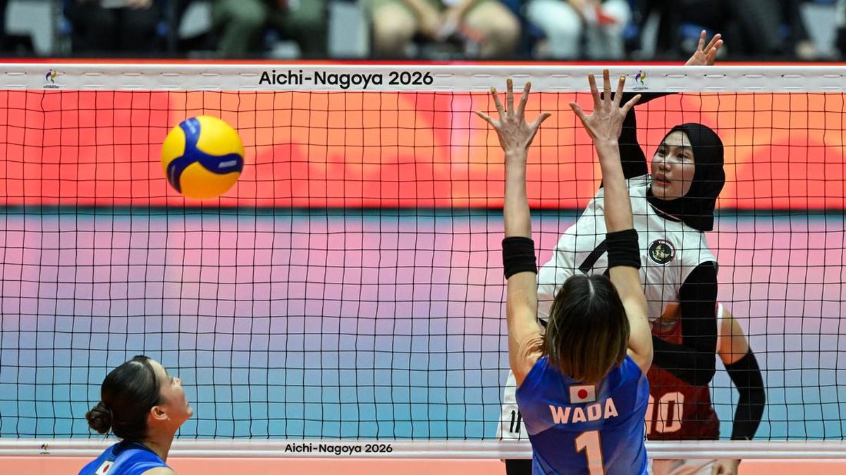 Timnas Voli Putri Indonesia Rebut Satu Set, Jepang Menang 3-1 di Asian Games
