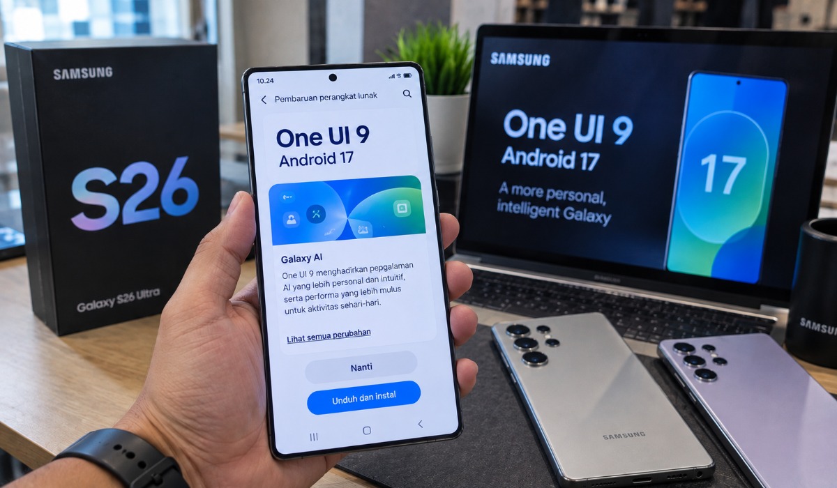 Samsung Rilis One UI 9 Android 17, Galaxy S26 Jadi Penerima Pertama