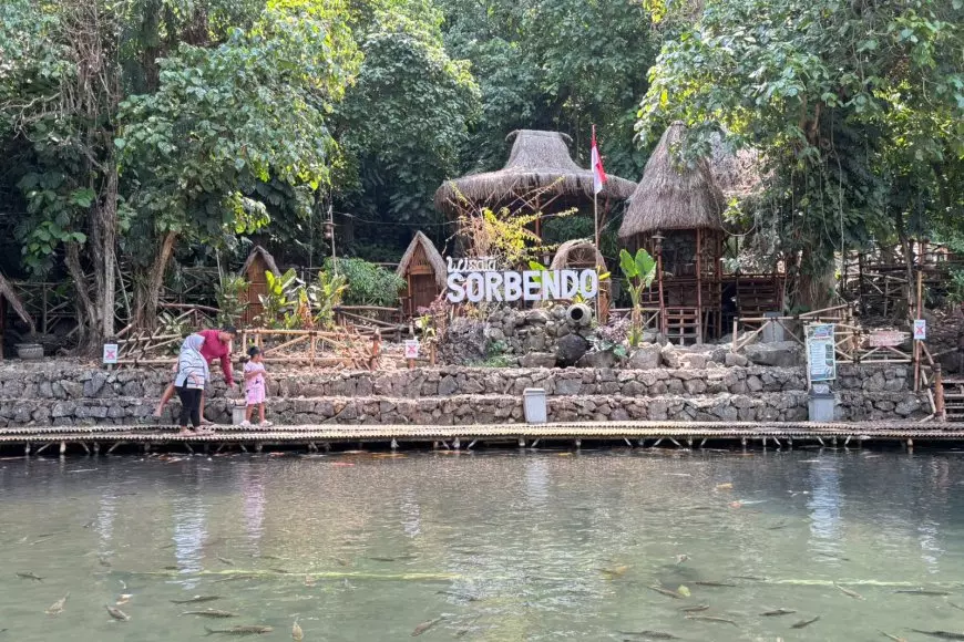 Wisata Sorbendo Magetan, Tiket Masuk Gratis dan Kolam Ikan Mata Air